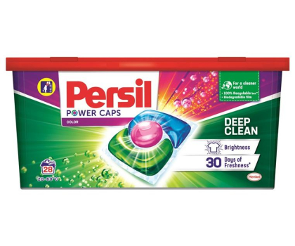 Środek piorący PERSIL Kapsułki do prania Power Caps Color 28P box